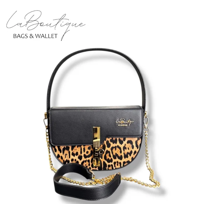 LB ÇANTA 2617 LEOPAR KAHVE