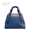 %100 DERİ LB ÇANTA D-2002-INDIGO