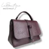 %100 DERİ LB ÇANTA D-2300 BORDO