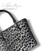 LB ÇANTA 5708 LEOPAR GRİ