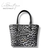 LB ÇANTA 5708 LEOPAR GRİ