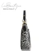 LB ÇANTA 9018 LEOPAR GRİ