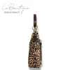 LB ÇANTA 9018 LEOPAR KAHVE