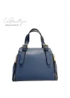 %100 DERİ LB ÇANTA D-2002-INDIGO
