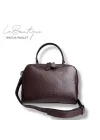 %100 DERİ LB ÇANTA D-2500 BORDO