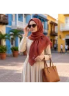 BE HAPPY EŞARP VİŞNE