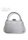 LB ABİYE ÇANTA 25-011 GÜMÜŞ