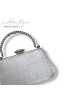 LB ABİYE ÇANTA 25-011 GÜMÜŞ