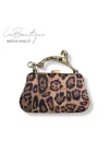 LB ABİYE ÇANTA 25-012 LEOPAR