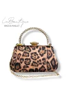 LB ABİYE ÇANTA 25-013 LEOPAR