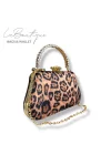 LB ABİYE ÇANTA 25-013 LEOPAR