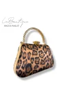 LB ABİYE ÇANTA 25-013 LEOPAR