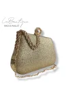 LB ABİYE ÇANTA 25-017 GOLD