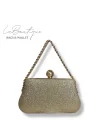 LB ABİYE ÇANTA 25-017 GOLD
