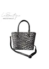 LB ÇANTA 5708 LEOPAR GRİ