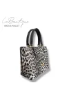 LB ÇANTA 5708 LEOPAR GRİ