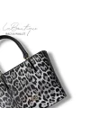 LB ÇANTA 5708 LEOPAR GRİ