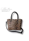 LB ÇANTA 5708 LEOPAR KAHVE