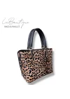 LB ÇANTA 5708 LEOPAR KAHVE