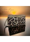 LB ÇANTA 2106 LEOPAR GOLD ŞERİT