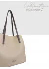 LB ÇANTA 6418 VİZON/KAHVE