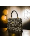 LB ÇANTA-5707 LEOPAR GRİ
