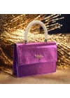 LB ÇANTA 7134 İNCİLİ/ABİYE LİLA