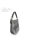LB ÇANTA 9018 LEOPAR GRİ