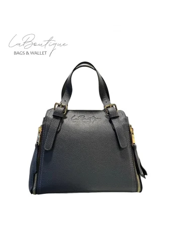 %100 DERİ LB ÇANTA D-2002-ANTRASİT