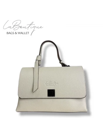%100 DERİ LB ÇANTA D-2200 KREM