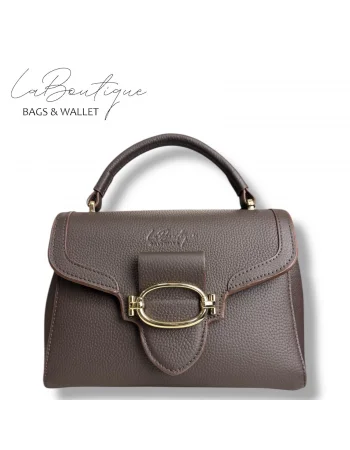 %100 DERİ LB ÇANTA D-2400 KAHVE