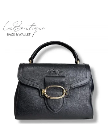 %100 DERİ LB ÇANTA D-2400 SİYAH