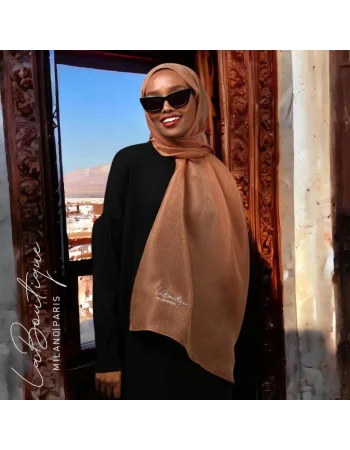 SİMLİ ŞAL - BAKIR - 70X190