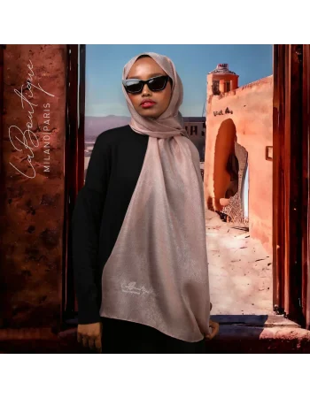 SİMLİ ŞAL - GÜLKURUSU - 70X190