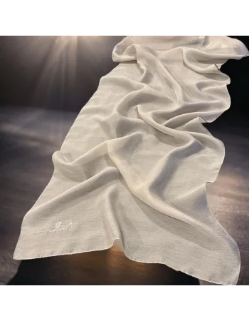 SİMLİ ŞAL - KOYU VİZON - 70X190