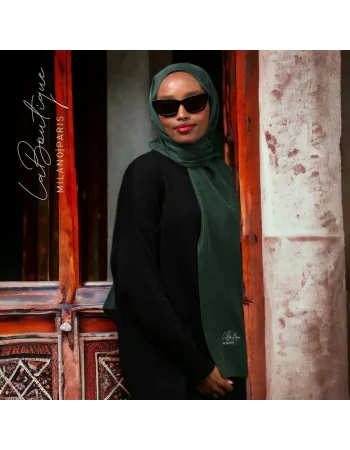 SİMLİ ŞAL - ZÜMRÜT - 70X190