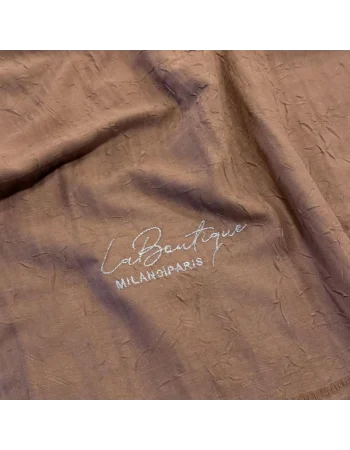 BE HAPPY ŞAL CAPPUCINO