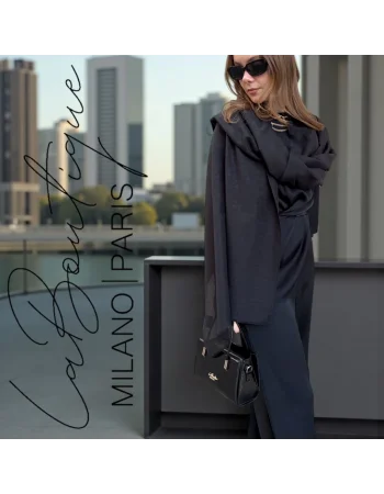 DÜZ RENK İPEK ŞAL - V18 - 70X190