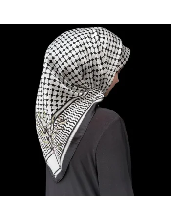 FİLİSTİN SERİSİ %100 SURA İPEK - F103 - 90X90