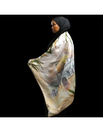 FİLİSTİN SERİSİ %100 SURA İPEK - F107 - 90X90