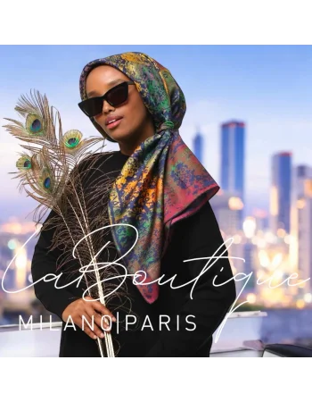 GÜZ | YAZ SERİNLİĞİ EŞARP 2108-08 90X90