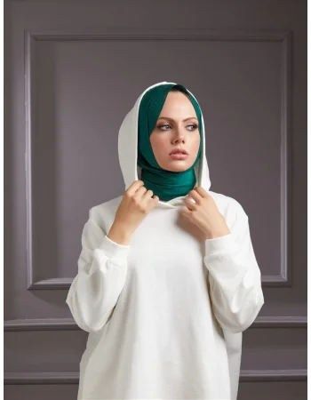 HERBAL BİTKİSEL EŞARP ZÜMRÜT YEŞİLİ