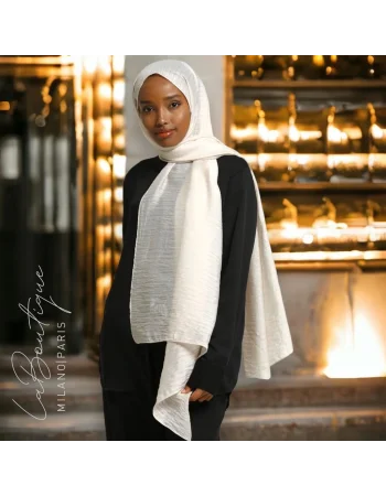 HERBAL BİTKİSEL ŞAL EKRU - 70X190