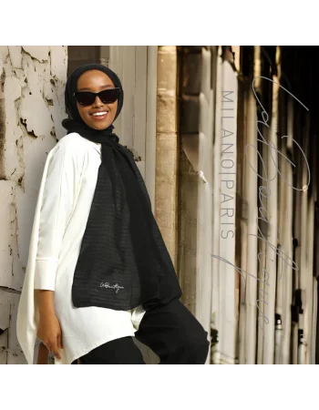 HERBAL BİTKİSEL ŞAL SİYAH - 70X190