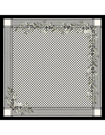 KEFİYE EŞARP F103 90X90 HERBAL/BİTKİSEL