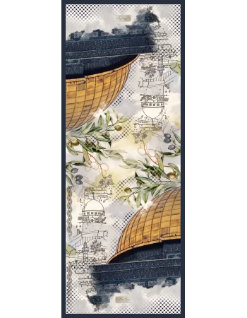 KEFİYE ŞAL F104 70X190 HERBAL/BİTKİSEL