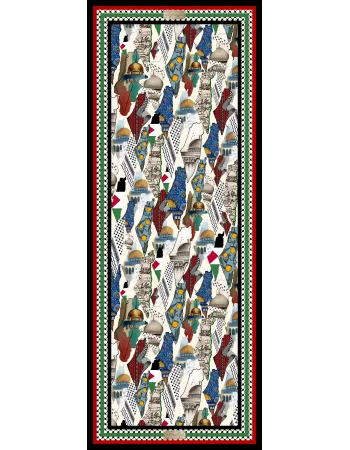 KEFİYE ŞAL F112-03 70X190 HERBAL/BİTKİSEL