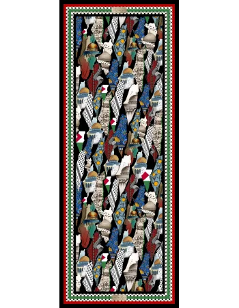 KEFİYE ŞAL F112-04 70X190 HERBAL/BİTKİSEL