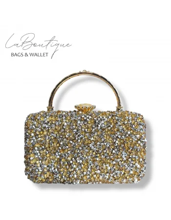 LB ABİYE ÇANTA 25-004 GOLD