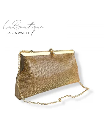 LB ABİYE ÇANTA 25-005 GOLD